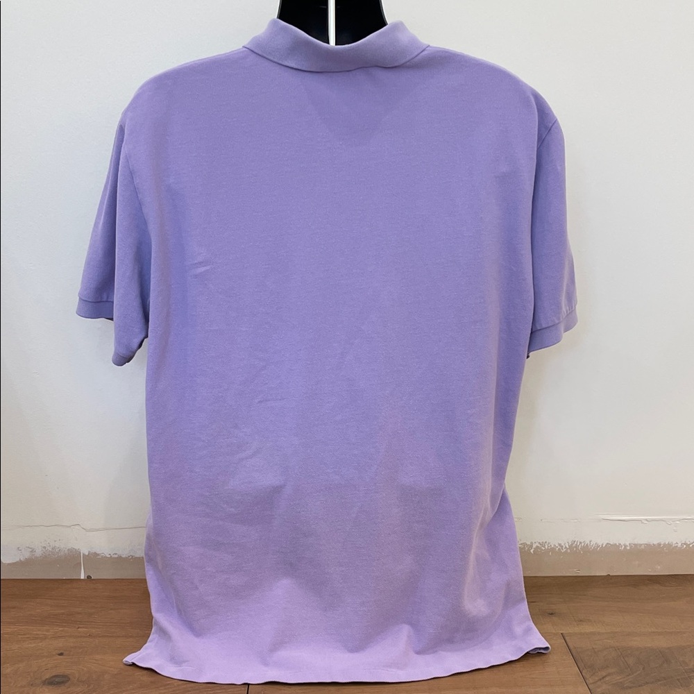 Vintage Lavender Mesh Polo Shirt by Ralph Lauren XXL - Picture 4 of 4